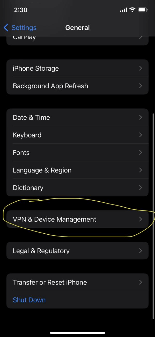 Brand IOS Step 2